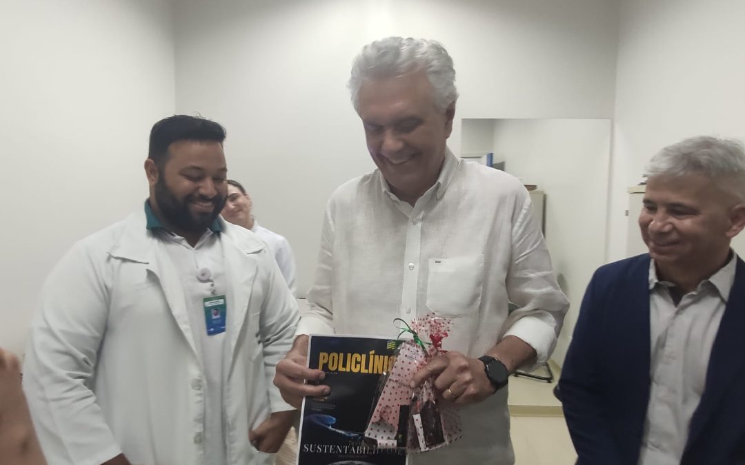 Governador conhece novas terapias na Policlínica de Goianésia