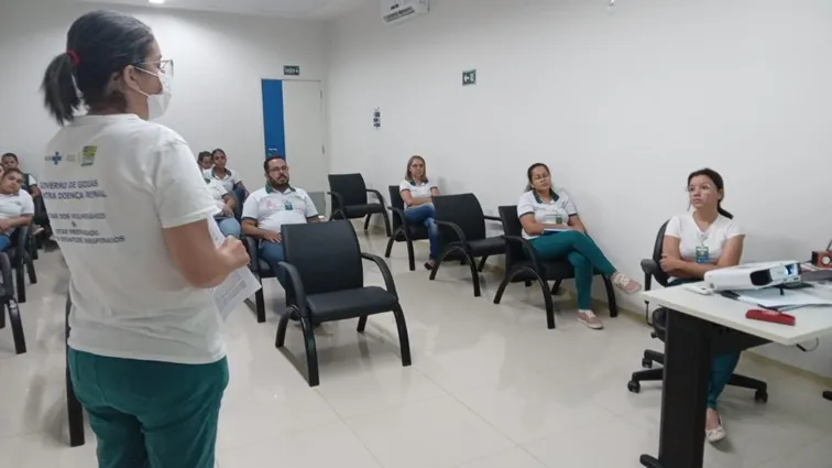 Policlínica de Goianésia promove treinamento sobre doenças transmitidas pela água